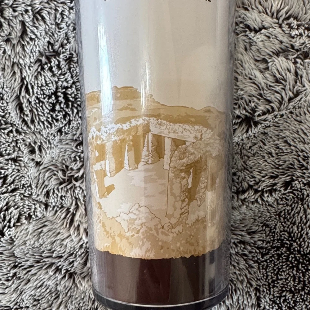 Starbucks Cyprus Global Icon Series Travel Tumbler 12oz Flip Top‎ Lid Collectors